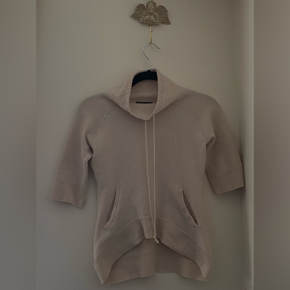 Lambswool Creme-Colored Turtleneck